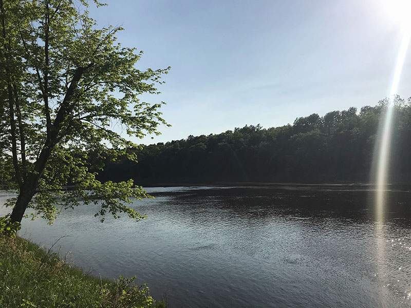 The Mississippi is gorgeous at Crow Wing State Park.