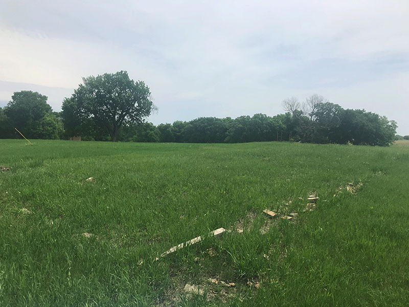 You can still see the foundations of the old Agency buildings at the park.