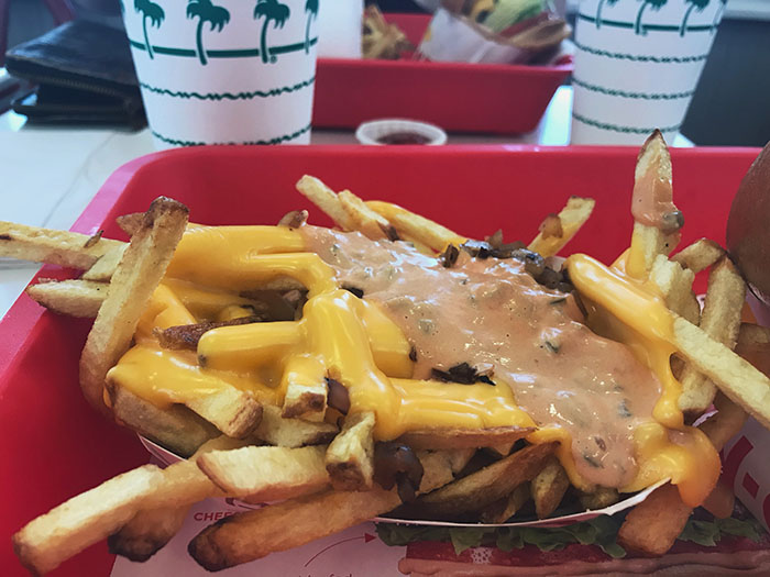 Animal-style fries are the best.