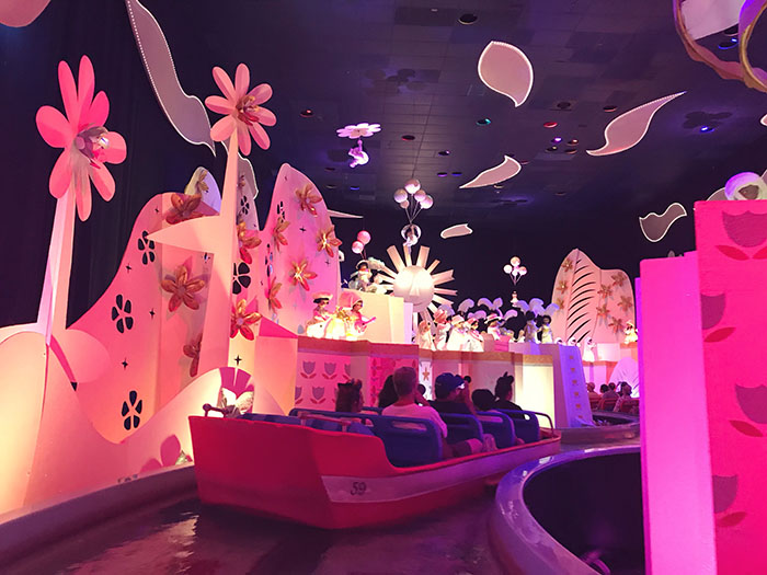 It's a Small World was pretty cute.