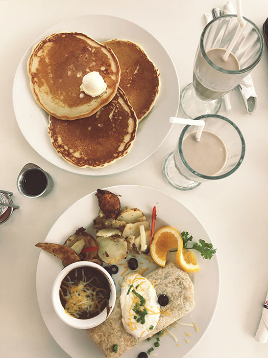 I don't think I've ever had a better breakfast than at Ruby's Diner.