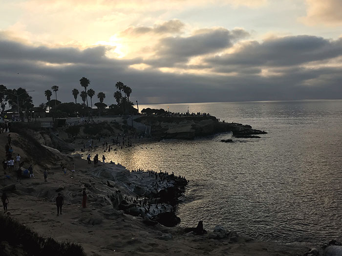 The views at La Jolla are stunning.