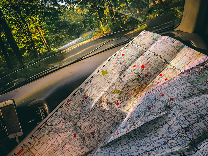 Paper maps can never fail you!