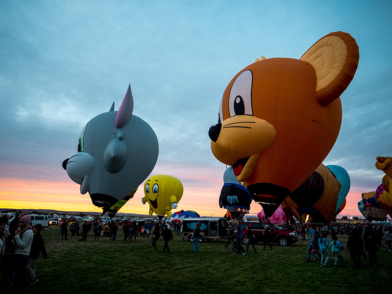 They even had Tom and Jerry Cartoon balloons!