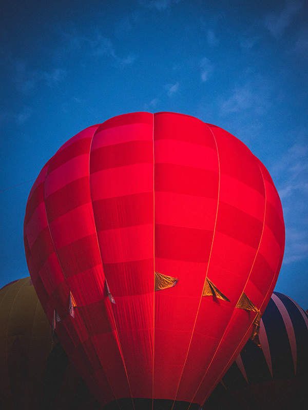 The balloons were awe-inspiring.