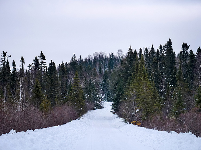 Winter hikes near Duluth are the best.