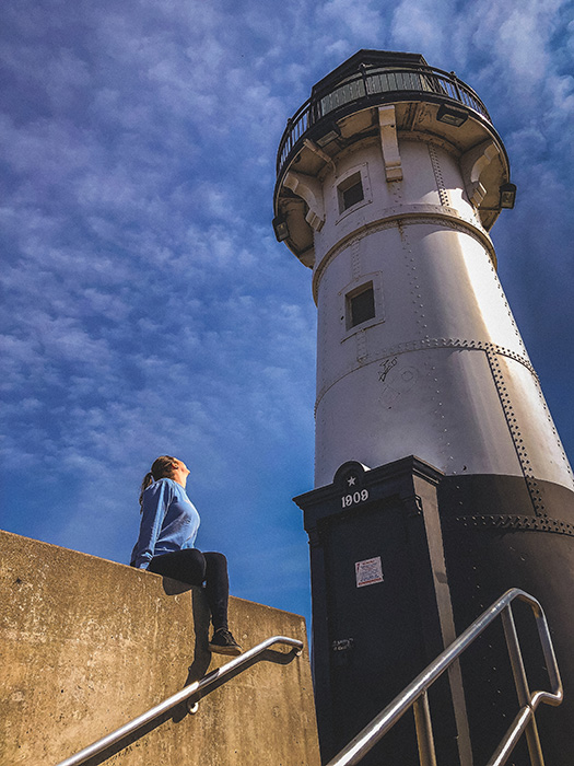 Duluth's infamous lighthouse.