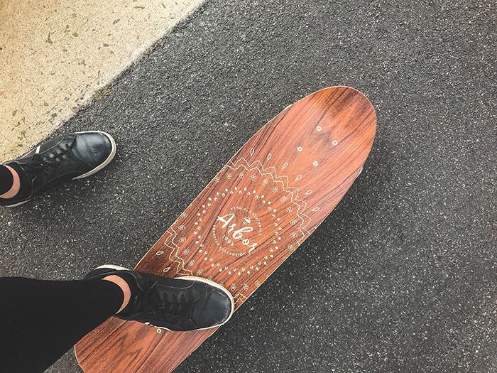 Ready with my Arbor board.