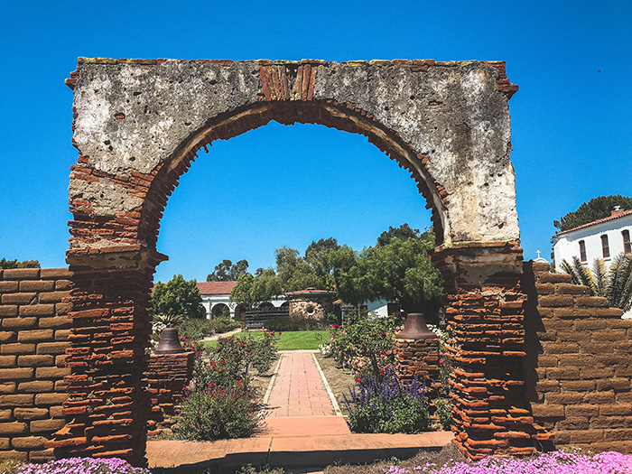 Mission San Luis Rey de Francia in Oceanside.