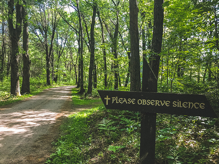 Silent retreat at Pacem in Terris.