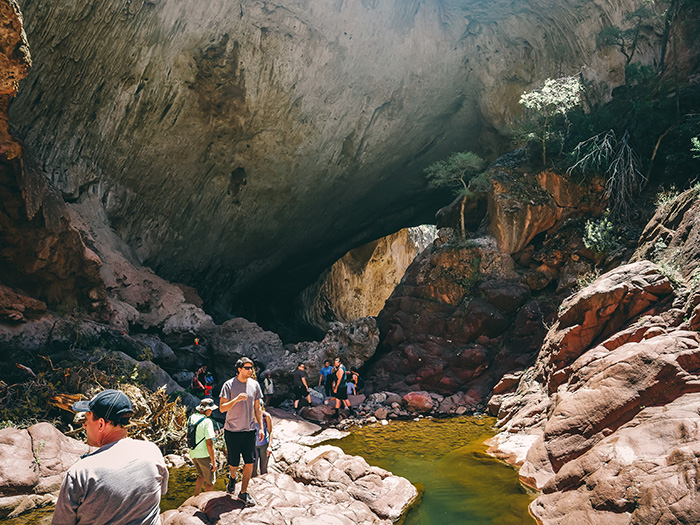 Tonto Natural Bridge State Park.