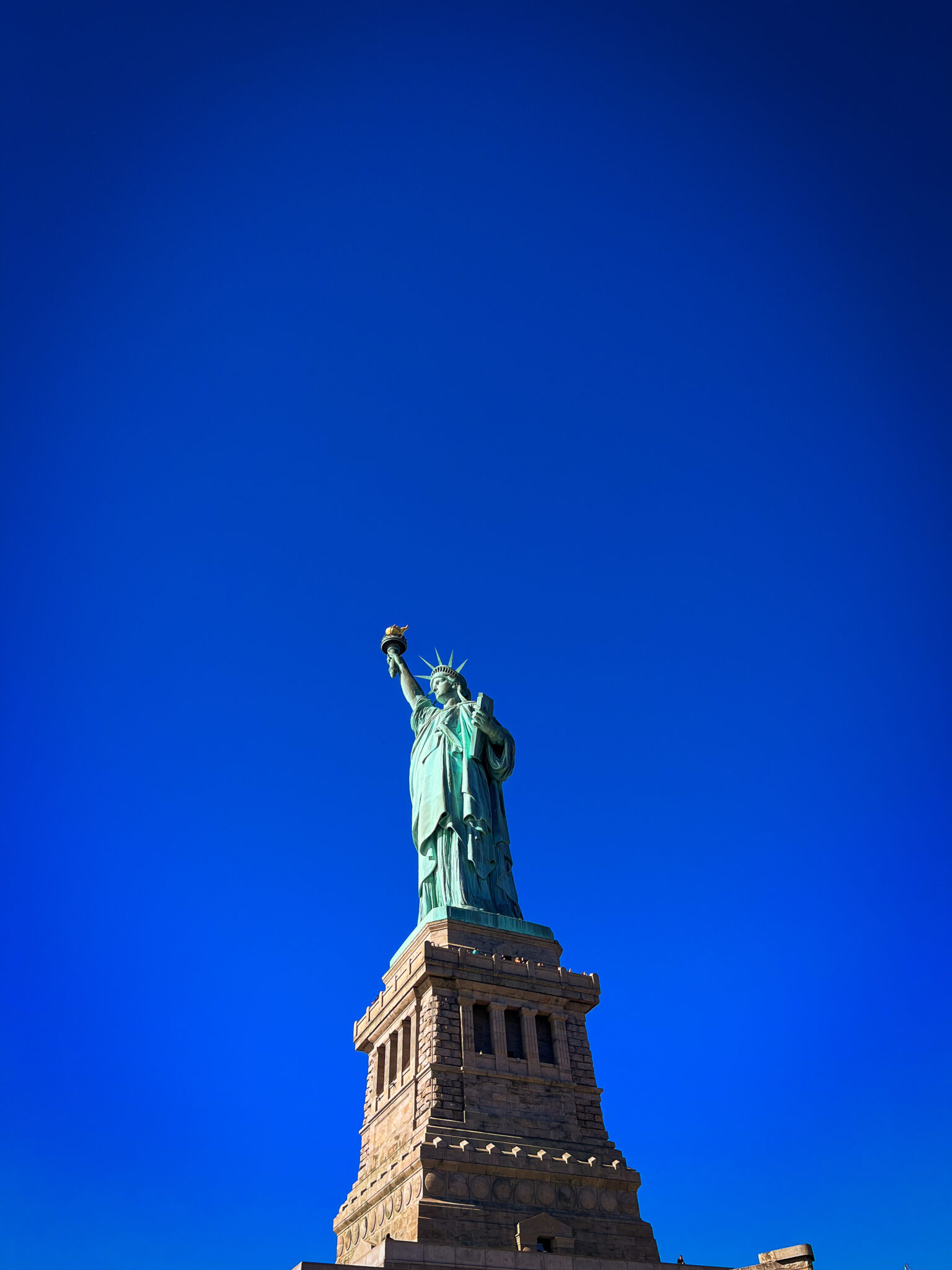 Visiting the Statue of Liberty Ana Adventure