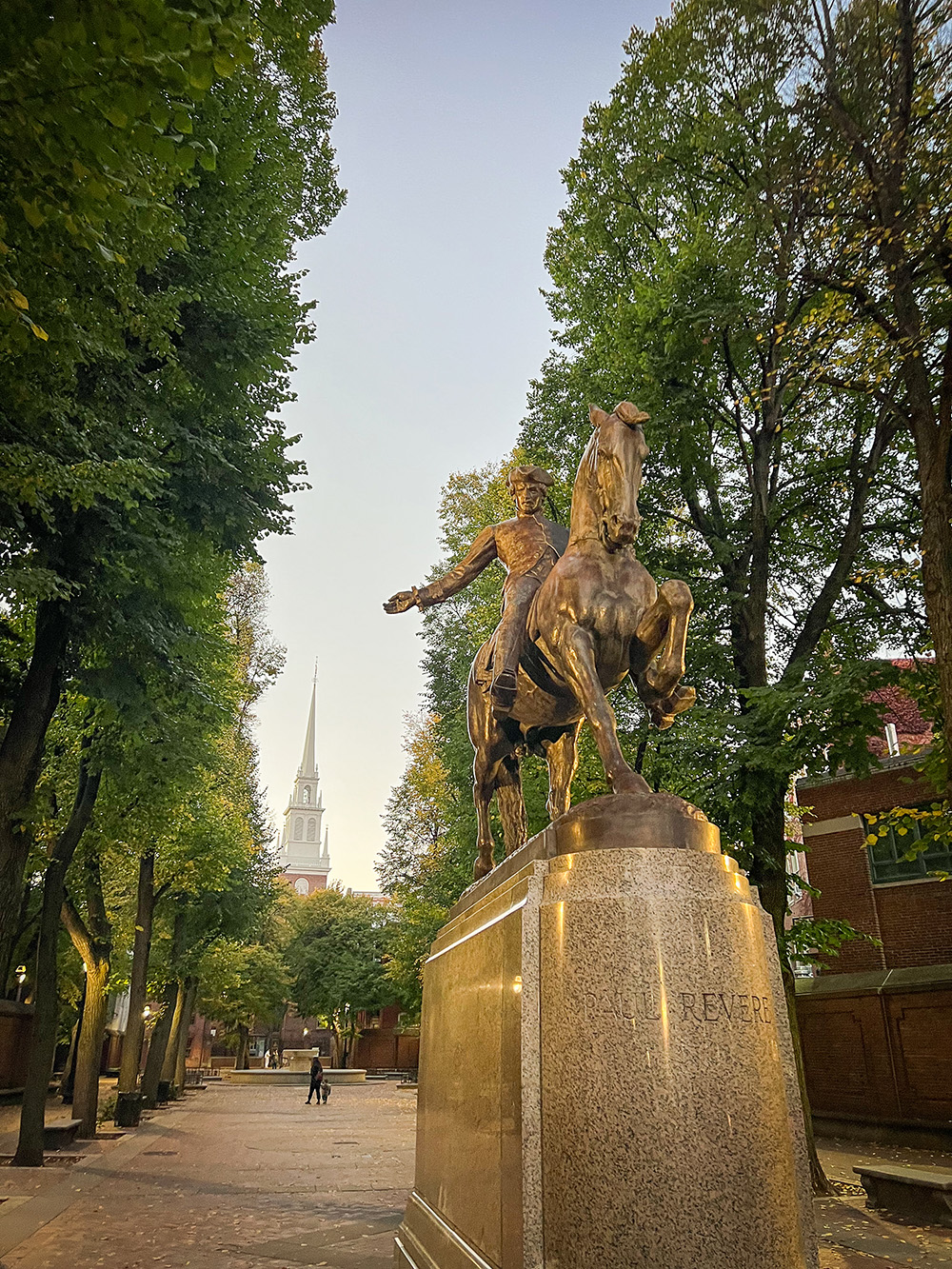 Paul Revere Statue Boston