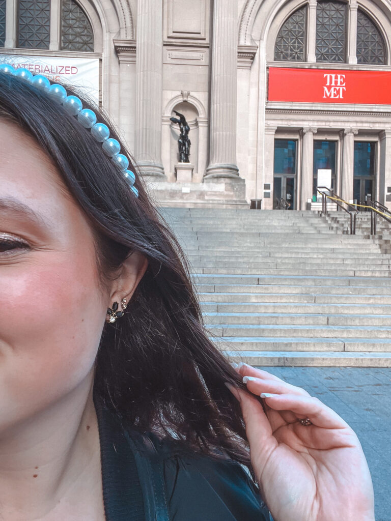Standing at The Met.